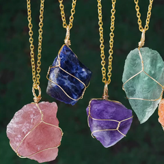 Collier Christalline en Lapis Lazuli