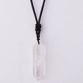 Pendentif Pointe de Cristal Quartz Clair