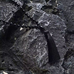 Collier Mala en Onyx + Bracelet Offert