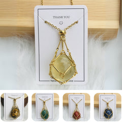 Collier Pierre Naturelle Interchangeable (Nouveau)