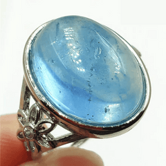 Bague en Aigue Marine | Pièce Unique