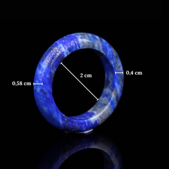 Anneau en Lapis Lazuli