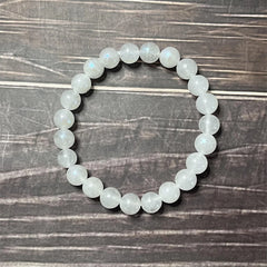Collier Mala en Pierre de Lune + Bracelet Offert