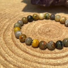 Bracelet en Jaspe Bumblebee