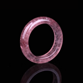 Anneau en Quartz Fraise
