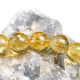Bracelet en Citrine Lithothérapie Stéphanie 4