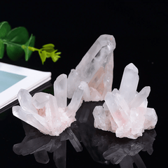 Amas de Quartz Blanc | Taille Moyenne | Lithothérapie Stéphanie