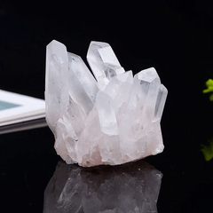 Amas de Quartz | Taille Moyenne | Lithothérapie Stéphanie