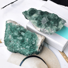 Druse de Fluorite | Lithothérapie Stéphanie