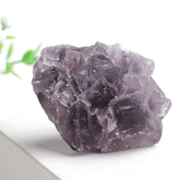 Druse de Fluorite Violette | Lithothérapie Stéphanie