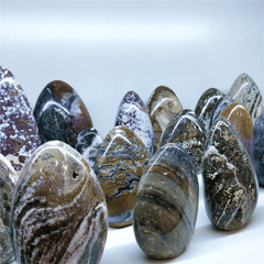 Bloc de Jaspe Océan | Lithothérapie Stéphanie