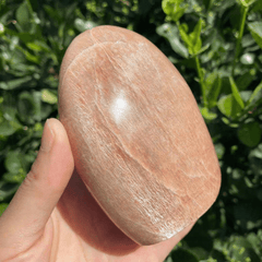 Bloc à Poser en Pierre de Lune Orange | Lithothérapie Stéphanie