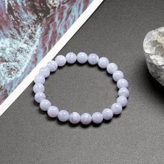 Bracelet en Agate Blue Lace | Lithothérapie Stéphanie