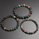 Bracelet Pierre Agate Indienne | Lithothérapie Stéphanie
