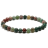 Bracelet en Agate Indienne Naturelle | Lithothérapie Stéphanie