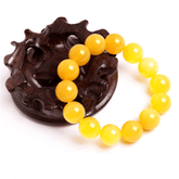 Bracelet en Agate Jaune | Lithothérapie Stéphanie