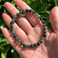 Bracelet Agate Mousse | Lithothérapie Stéphanie