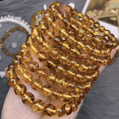Bracelet Ambre Naturel | Lithothérapie Stéphanie