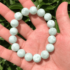 Bracelet en Angélite Verte | Lithothérapie Stéphanie