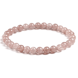 Bracelet en Quartz Fraise Femme | Lithothérapie Stéphanie