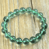 Bracelet en Fluorine Verte | Lithothérapie Stéphanie