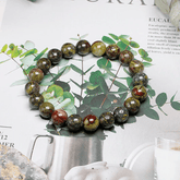 Bracelet en Jaspe Sanguin | Lithothérapie Stéphanie