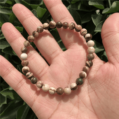 Bracelet Jaspe Marron | Lithothérapie Stéphanie