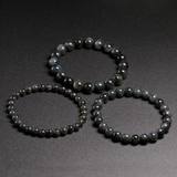 Bracelet Labradorite Grise | Lithothérapie Stéphanie
