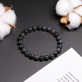 Bracelet en Labradorite Grise | Lithothérapie Stéphanie