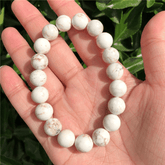 Bracelet en Magnésite | Lithothérapie Stéphanie