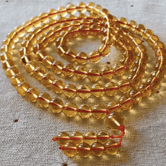 Bracelet Mala en Citrine | Lithothérapie Stéphanie