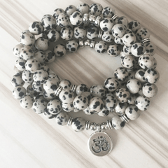 Mala en Jaspe Dalmatien | Lithothérapie Stéphanie