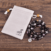 Bracelet Mala en Tourmaline Multicolore | Lithothérapie Stéphanie