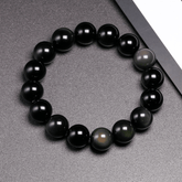 Bracelet en Obsidienne Oeil Céleste | Lithothérapie Stéphanie