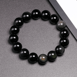 Bracelet en Obsidienne Oeil Céleste | Lithothérapie Stéphanie
