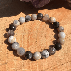 Bracelet en Merlinite | Lithothérapie Stéphanie
