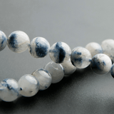 Bracelet de Quartz à Dumortiérite | Lithothérapie Stéphanie