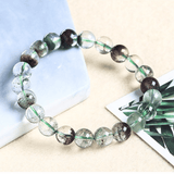 Bracelet en Quartz Fantôme | Lithothérapie Stéphanie