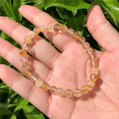 Bracelet en Quartz Jaune | Lithothérapie Stéphanie