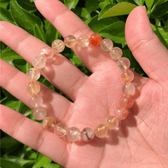 Bracelet en Quartz Hématoïde Jaune | Lithothérapie Stéphanie