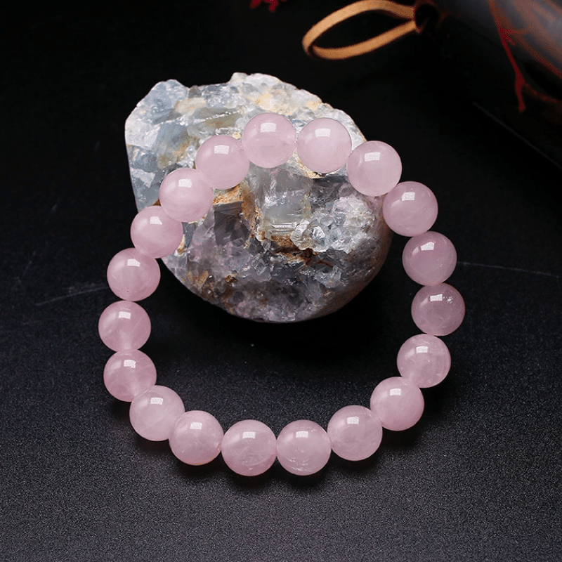 Bracelet en Quartz Rose | Lithothérapie Stéphanie
