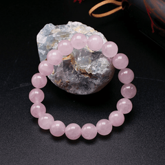 Bracelet en Quartz Rose | Lithothérapie Stéphanie