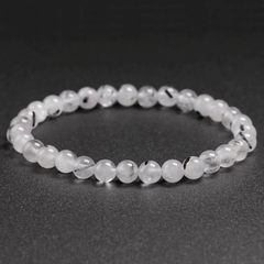 Bracelet en Quartz à Tourmaline | Lithothérapie Stéphanie