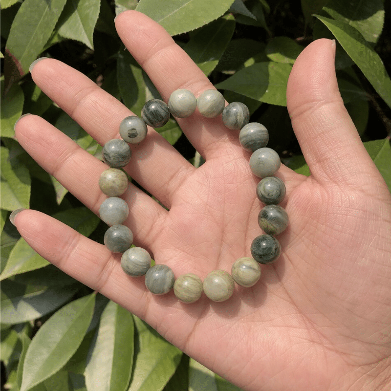 Bracelet en Smaragdite | Lithothérapie Stéphanie