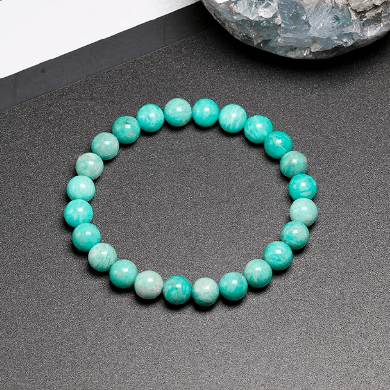 Bracelet en Amazonite | Lithothérapie Stéphanie
