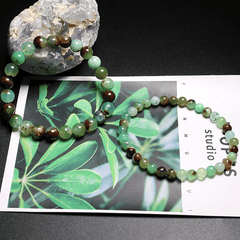 Bracelet de Chrysoprase | Lithothérapie Stéphanie