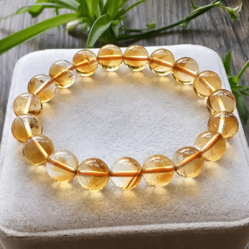 Bracelet en Citrine | Lithothérapie Stéphanie