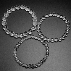 Bracelet Pierre Cristal de Roche | Lithothérapie Stéphanie