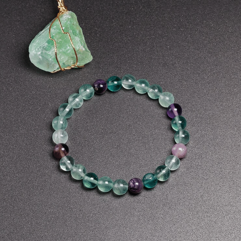 Bracelet en Fluorite | Lithothérapie Stéphanie