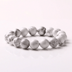 Bracelet Howlite | Lithothérapie Stéphanie